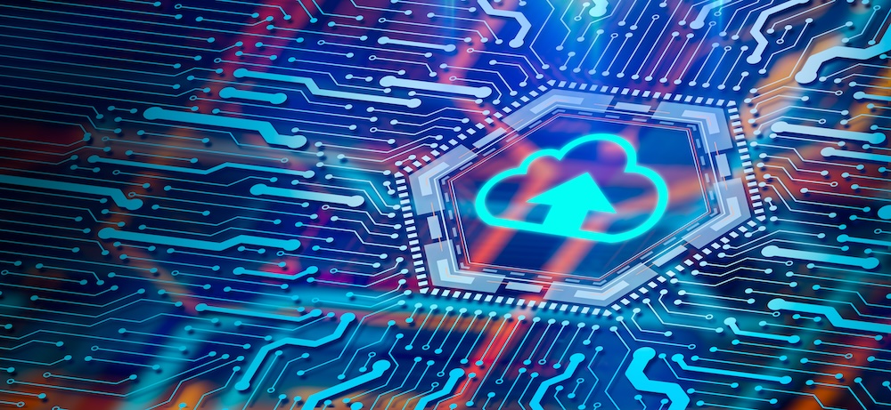 Backup and Protection Storage Data Internet Technology and Cloud computing Business technology concept.Protection cloud computer network security your data and security computer in corporate.